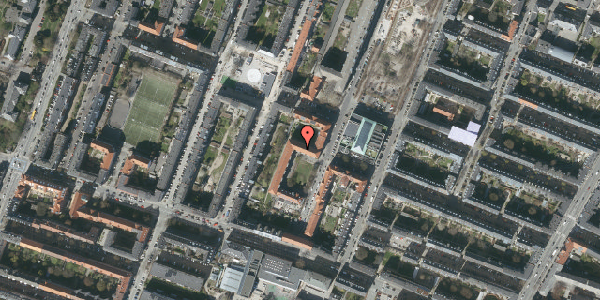 Oversvømmelsesrisiko fra vandløb på Rolfs Plads 17, 5. th, 2000 Frederiksberg