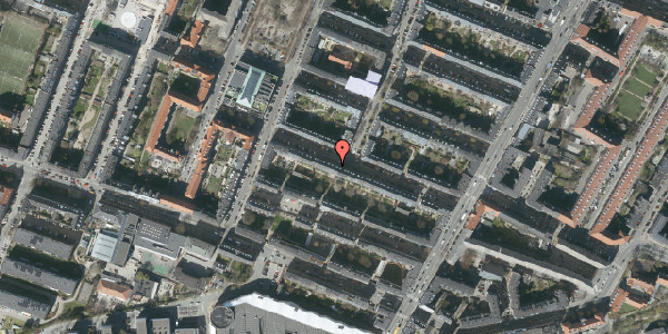 Oversvømmelsesrisiko fra vandløb på Rolfsvej 23, st. , 2000 Frederiksberg