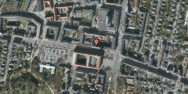 Oversvømmelsesrisiko fra vandløb på Smallegade 8, 5. th, 2000 Frederiksberg