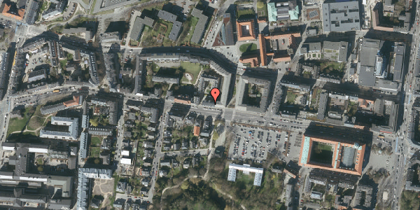 Oversvømmelsesrisiko fra vandløb på Smallegade 28, st. 1, 2000 Frederiksberg