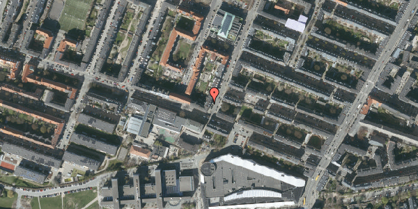 Oversvømmelsesrisiko fra vandløb på Yrsavej 3, 2. , 2000 Frederiksberg