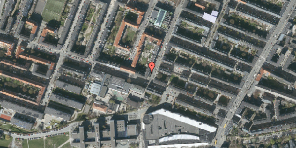 Oversvømmelsesrisiko fra vandløb på Yrsavej 3, 5. , 2000 Frederiksberg