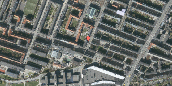 Oversvømmelsesrisiko fra vandløb på Yrsavej 5, st. th, 2000 Frederiksberg