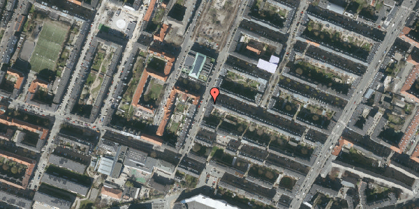 Oversvømmelsesrisiko fra vandløb på Yrsavej 6, st. th, 2000 Frederiksberg