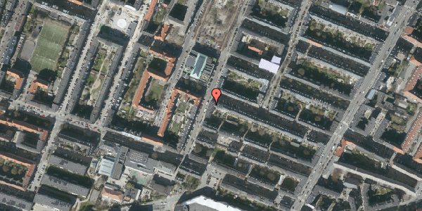 Oversvømmelsesrisiko fra vandløb på Yrsavej 6, 2. th, 2000 Frederiksberg