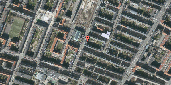 Oversvømmelsesrisiko fra vandløb på Yrsavej 8, 3. th, 2000 Frederiksberg