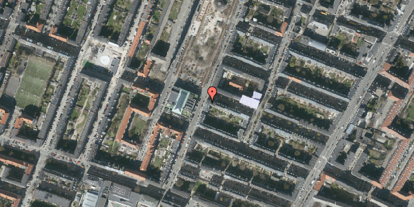 Oversvømmelsesrisiko fra vandløb på Yrsavej 10, st. th, 2000 Frederiksberg