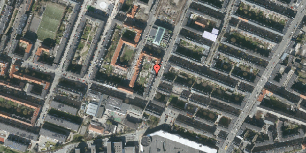 Oversvømmelsesrisiko fra vandløb på Yrsavej 11, st. th, 2000 Frederiksberg