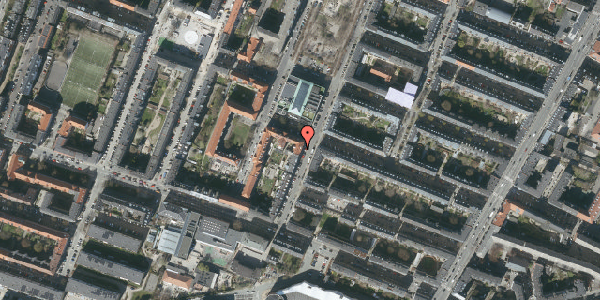 Oversvømmelsesrisiko fra vandløb på Yrsavej 17, 3. , 2000 Frederiksberg