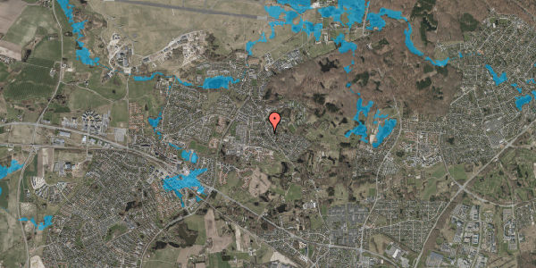 Oversvømmelsesrisiko fra vandløb på Jonstrupvej 215, 2750 Ballerup