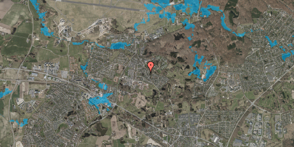 Oversvømmelsesrisiko fra vandløb på Jonstrupvej 228, 2750 Ballerup