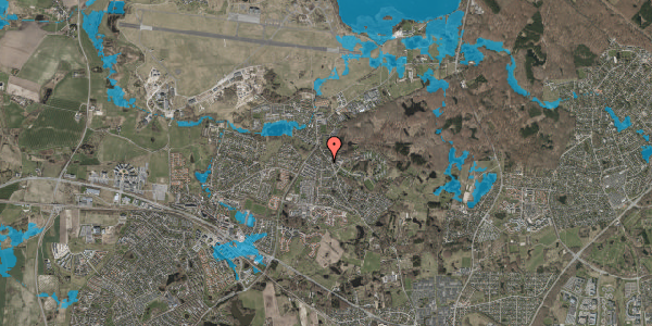 Oversvømmelsesrisiko fra vandløb på Jonstrupvej 241A, 2750 Ballerup