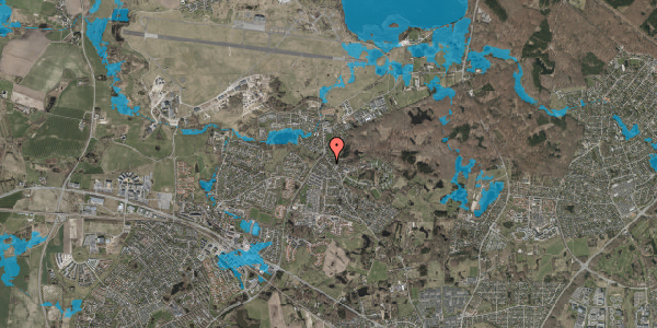 Oversvømmelsesrisiko fra vandløb på Jonstrupvej 245, 2750 Ballerup
