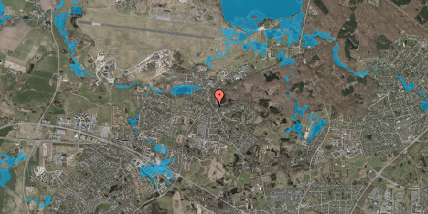 Oversvømmelsesrisiko fra vandløb på Jonstrupvej 254, 2750 Ballerup