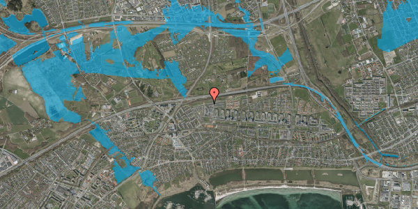 Oversvømmelsesrisiko fra vandløb på Dyringparken 29, 2660 Brøndby Strand