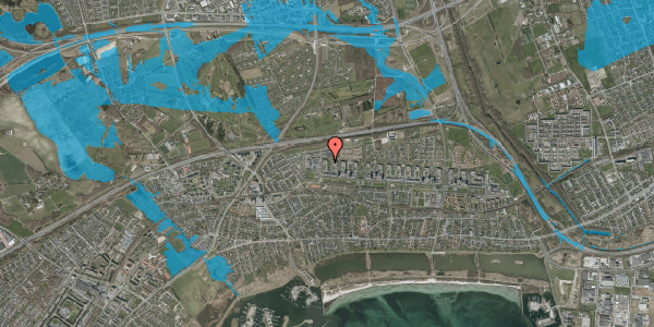 Oversvømmelsesrisiko fra vandløb på Dyringparken 102, 2. tv, 2660 Brøndby Strand