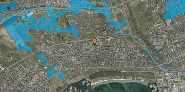 Oversvømmelsesrisiko fra vandløb på Dyringparken 104, 2. tv, 2660 Brøndby Strand