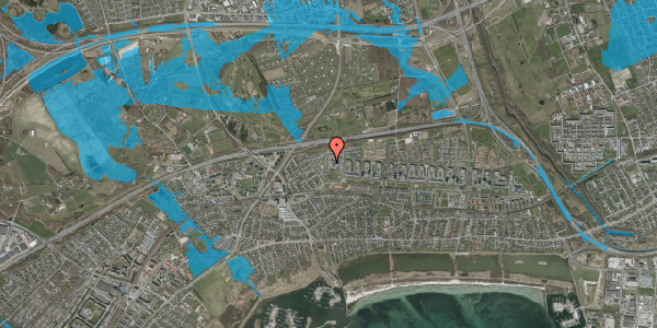 Oversvømmelsesrisiko fra vandløb på Tingstedparken 106, 2660 Brøndby Strand