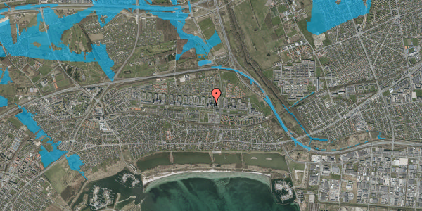 Oversvømmelsesrisiko fra vandløb på Tranumparken 1, 3. 3, 2660 Brøndby Strand