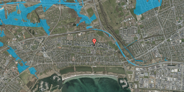 Oversvømmelsesrisiko fra vandløb på Tranumparken 1, 6. 1, 2660 Brøndby Strand