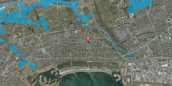 Oversvømmelsesrisiko fra vandløb på Tranumparken 7, 12. 4, 2660 Brøndby Strand