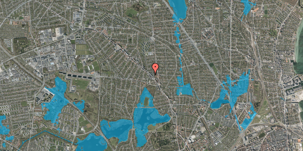 Oversvømmelsesrisiko fra vandløb på Søborg Hovedgade 22, 4. tv, 2870 Dyssegård