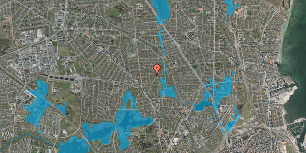 Oversvømmelsesrisiko fra vandløb på Sønderdalen 31, 2870 Dyssegård