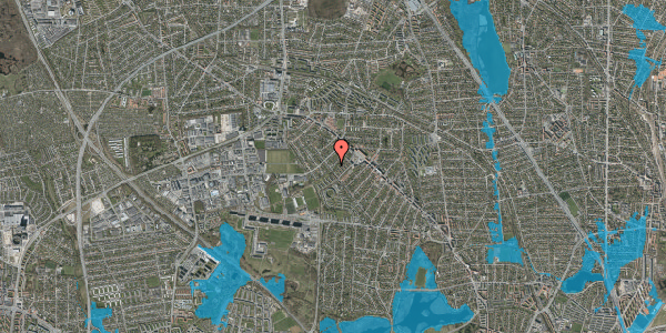 Oversvømmelsesrisiko fra vandløb på Andersen Nexø Vej 37, 2860 Søborg