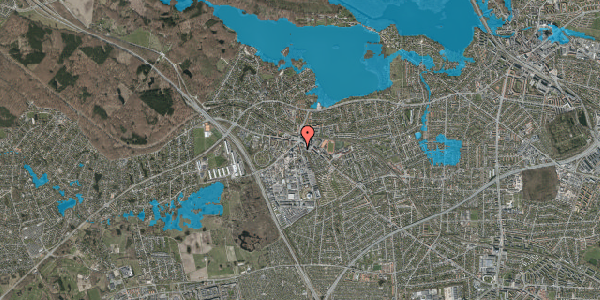Oversvømmelsesrisiko fra vandløb på Bagsværddal 9, st. tv, 2880 Bagsværd