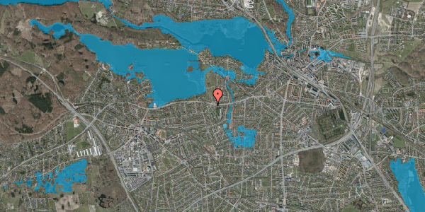 Oversvømmelsesrisiko fra vandløb på Bagsværdvej 139, 2800 Kongens Lyngby