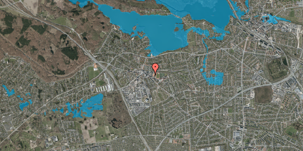 Oversvømmelsesrisiko fra vandløb på Buegården 1, 1. th, 2880 Bagsværd