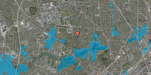 Oversvømmelsesrisiko fra vandløb på Daltoftevej 52, 2860 Søborg