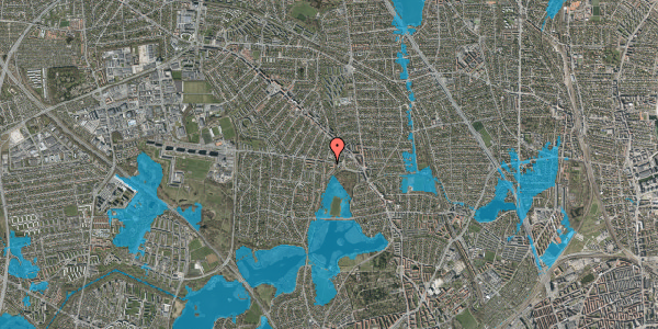 Oversvømmelsesrisiko fra vandløb på Gladsaxevej 37, 1. tv, 2860 Søborg