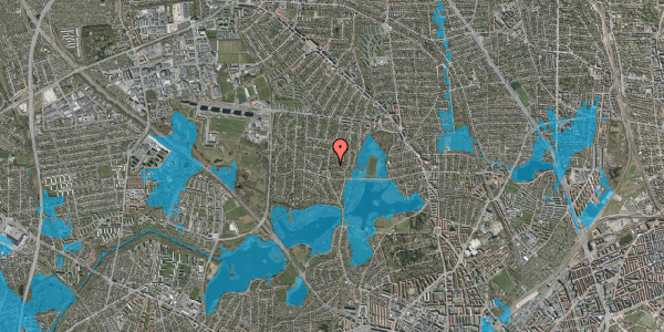 Oversvømmelsesrisiko fra vandløb på Lavtoftevej 19, 2860 Søborg