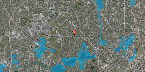 Oversvømmelsesrisiko fra vandløb på Marienborg Alle 3, 2860 Søborg