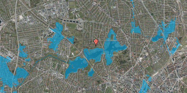 Oversvømmelsesrisiko fra vandløb på Moseskrænten 47, 2860 Søborg