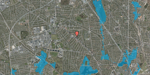Oversvømmelsesrisiko fra vandløb på Søborg Hovedgade 112, st. , 2860 Søborg