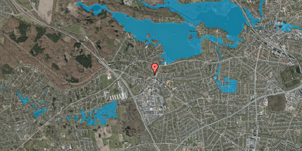 Oversvømmelsesrisiko fra vandløb på Østerhegn 3, 2880 Bagsværd