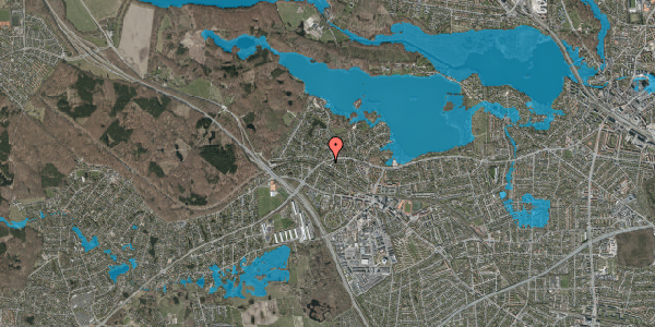 Oversvømmelsesrisiko fra vandløb på Østerhegn 66, 2880 Bagsværd