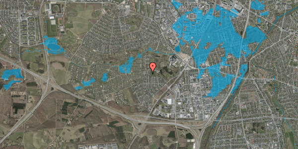 Oversvømmelsesrisiko fra vandløb på Ejbydalsvej 152, 2600 Glostrup