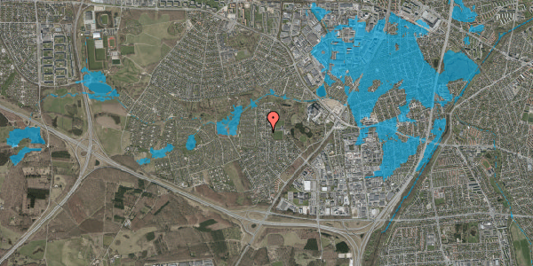 Oversvømmelsesrisiko fra vandløb på Ejbydalsvej 168, 2600 Glostrup