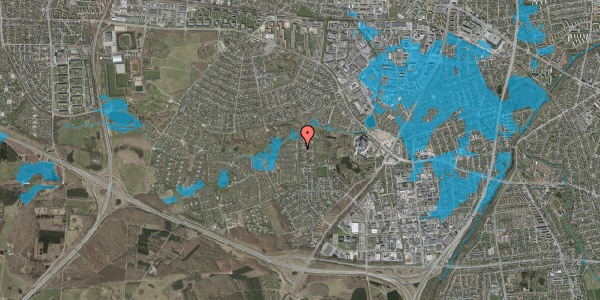 Oversvømmelsesrisiko fra vandløb på Ejbydalsvej 225, 2600 Glostrup