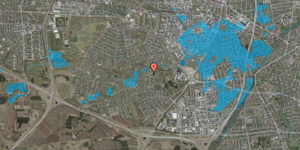Oversvømmelsesrisiko fra vandløb på Ejbydalsvej 239, 2600 Glostrup