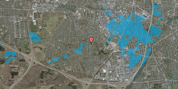 Oversvømmelsesrisiko fra vandløb på Ejbydalsvej 249, 2600 Glostrup