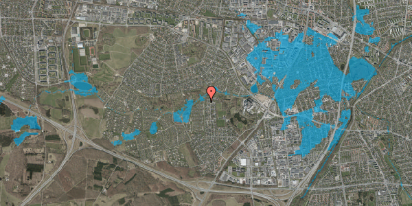 Oversvømmelsesrisiko fra vandløb på Ejbydalsvej 251, 2600 Glostrup