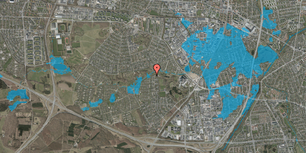 Oversvømmelsesrisiko fra vandløb på Ejbydalsvej 261, 2600 Glostrup