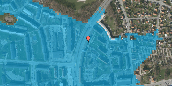 Oversvømmelsesrisiko fra vandløb på Nordre Ringvej 26, 1. tv, 2600 Glostrup