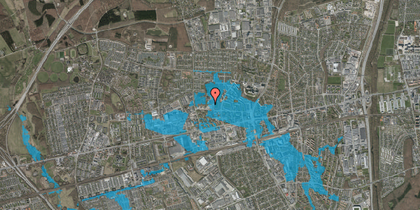 Oversvømmelsesrisiko fra vandløb på Stadionvej 80, 1. , 2600 Glostrup