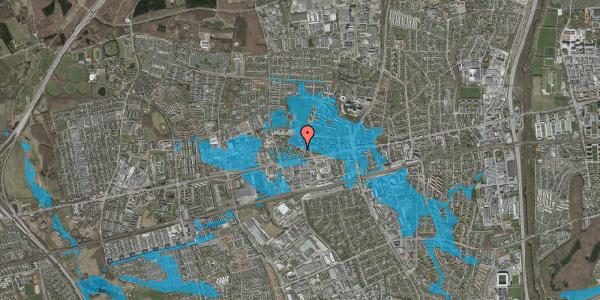 Oversvømmelsesrisiko fra vandløb på Vestergårdsvej 22, 1. th, 2600 Glostrup