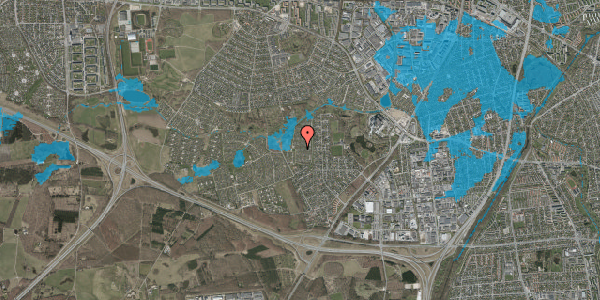Oversvømmelsesrisiko fra vandløb på Vængedalen 420, 2600 Glostrup